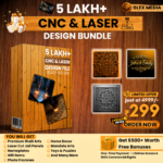 500,000+ Ready-to-Cut CNC & Laser Designs