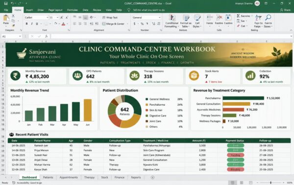 Clinic Command-Centre Workbook
