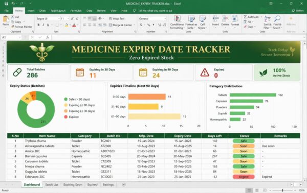 Expiry Date Tracker (Medicines)