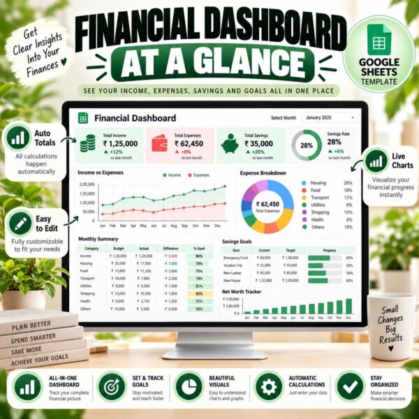 PLR Budget Spreadsheet Editable Budget Planner Template 10