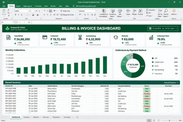 Billing & Invoice Dashboard
