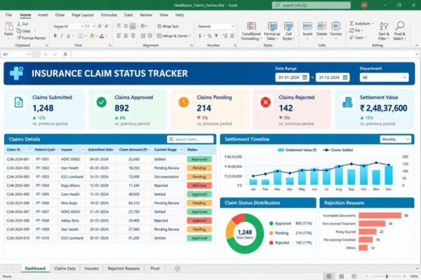 Insurance Claim Status Tracker