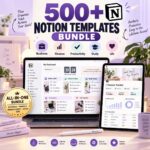 500+ Notion Templates Bundle - image 1