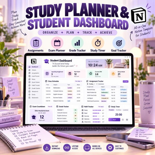 500+ Notion Templates Bundle - image 4