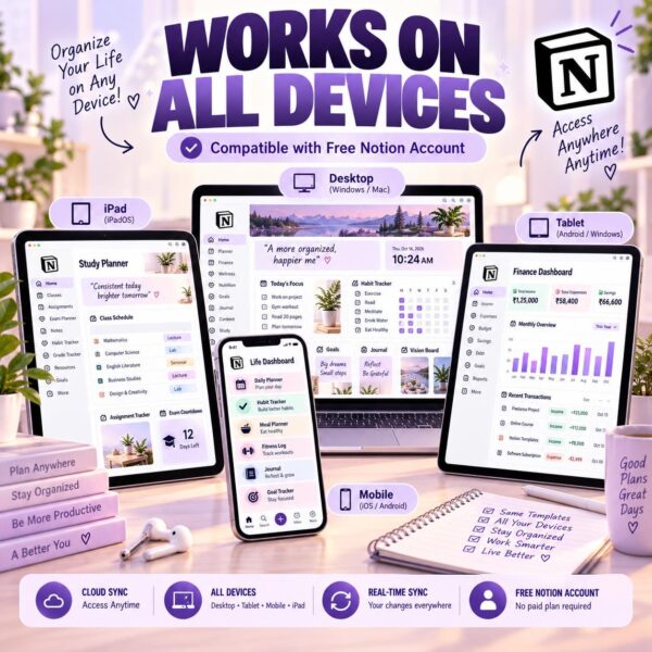 500+ Notion Templates Bundle - image 8