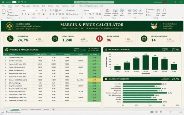 Margin & Price Calculator