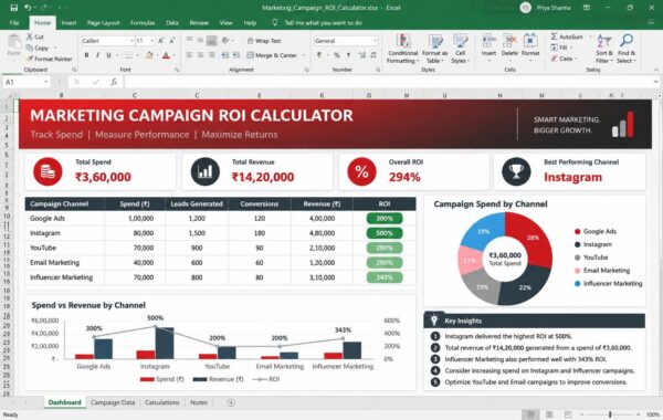 Campaign ROI Calculator